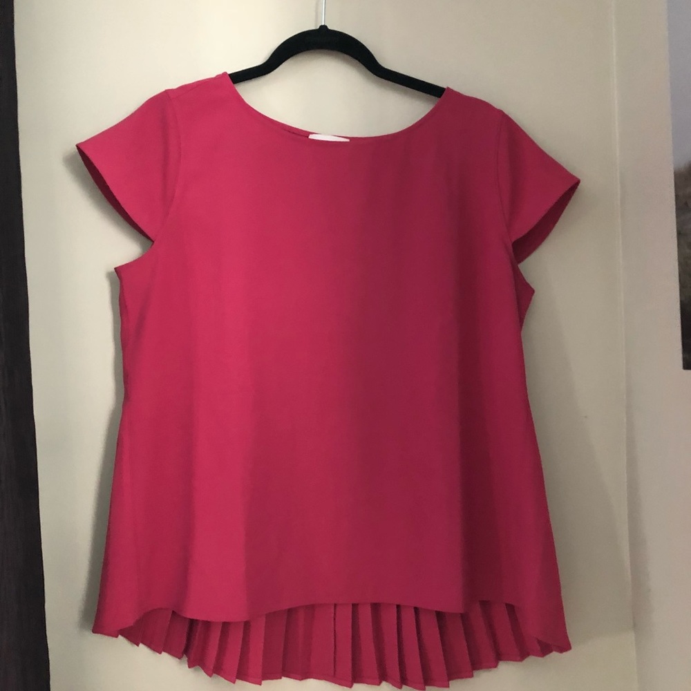 Flowy silk top